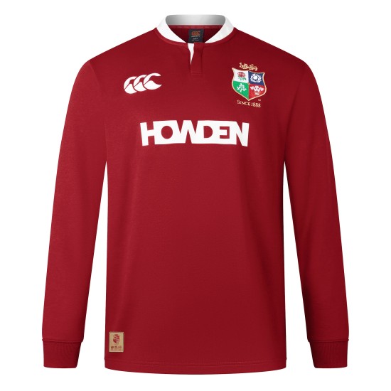 Kid's British & Irish Lions 2025 Long Sleeve Classic Shirt Kid's British & Irish Lions 2025 Long Sleeve Classic Shirt