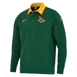 Women's South Africa Springboks 2025/26 Home Classic Long Sleeve 30th Anniversary Shirt