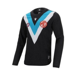 Kid's Port Adelaide Power 2024 Home Long Sleeve Guernsey