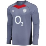 Men's England Rugby 2024/25 Away Long Sleeve Shirt Men's England Rugby 2024/25 Away Long Sleeve Shirt