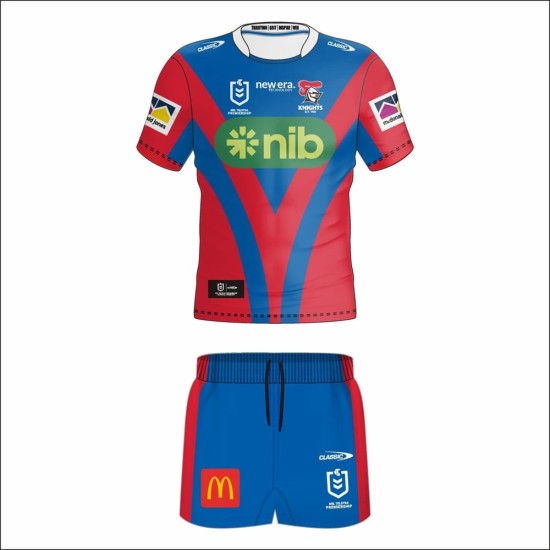 Kid's Newcastle Knights 2025 Home Kit Kid's Newcastle Knights 2025 Home Kit