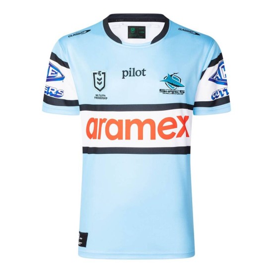 Men's Cronulla-Sutherland Sharks 2025 Home Shirt Men's Cronulla-Sutherland Sharks 2025 Home Shirt