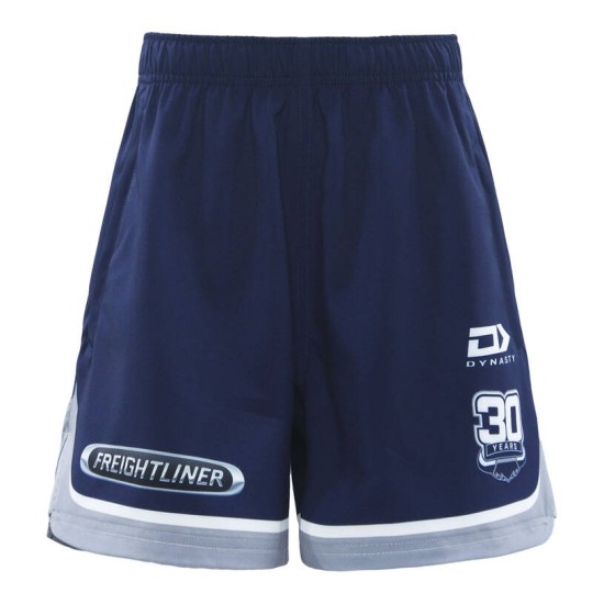 Kid's North Queensland Cowboys 2025 Third Gym Shorts - Navy Kid's North Queensland Cowboys 2025 Third Gym Shorts - Navy