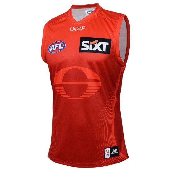 Men's Gold Coast Suns 2025 Away Guernsey Men's Gold Coast Suns 2025 Away Guernsey