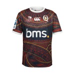 Kid's Queensland Reds 2025 Third Warm Up Shirt Kid's Queensland Reds 2025 Third Warm Up Shirt