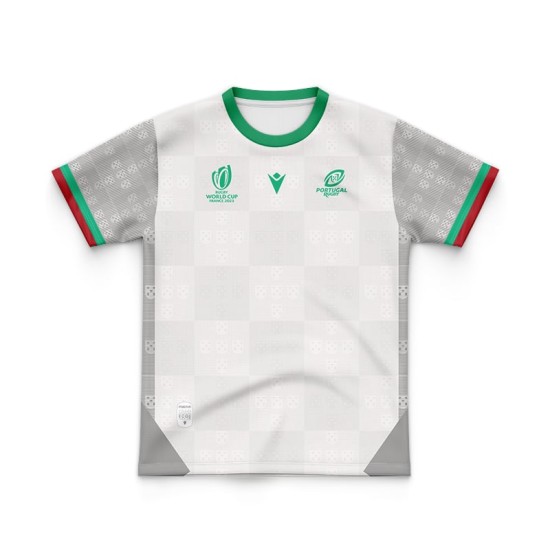 Kid's Portugal RWC 2023 Away Shirt Kid's Portugal RWC 2023 Away Shirt