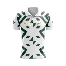 Men's South Africa Springboks 2024 Pre-Match Polo Shirt
