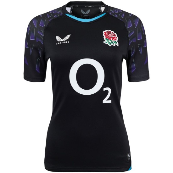 Women's England Rugby 2025/26 Women's Team Alternate Shirt Women's England Rugby 2025/26 Women's Team Alternate Shirt