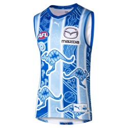 Men's North Melbourne Kangaroos 2024 Third Indigenous Guernsey