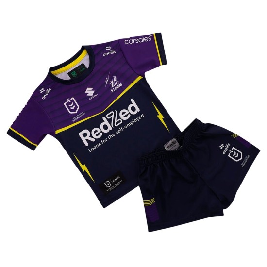 Kid's Melbourne Storm 2025 Home Kit Kid's Melbourne Storm 2025 Home Kit