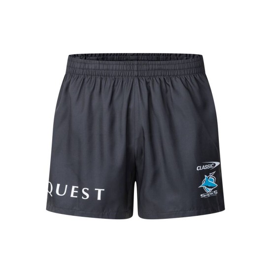 Kid's Cronulla-Sutherland Sharks 2025 Third Gym Shorts