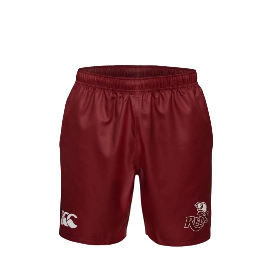 Kid's Queensland Reds 2025 Third Pasifika Gym Shorts