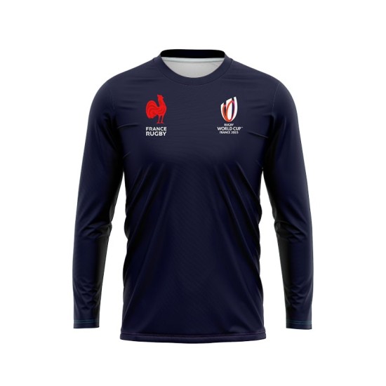 Men's France RWC 2023 Long Sleeve Home Shirt Men's France RWC 2023 Long Sleeve Home Shirt
