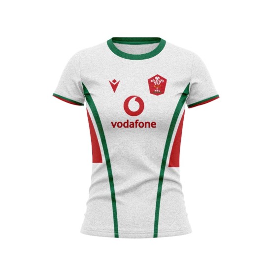 Women's Wales Rugby 2024 Away Shirt Women's Wales Rugby 2024 Away Shirt