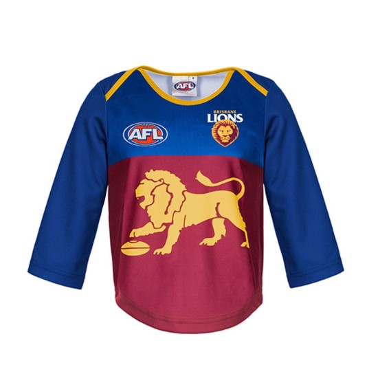 Men's Brisbane Lions 2025 Third Long Sleeve Guernsey Men's Brisbane Lions 2025 Third Long Sleeve Guernsey