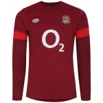 Men's England Rugby 2023/24 Third Contact Drill Long Sleeve Shirt