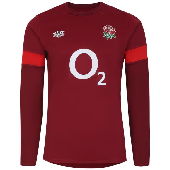Men's England Rugby 2023/24 Third Contact Drill Long Sleeve Shirt