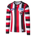 Women's St Kilda Saints 2025 Third Long Sleeve Candy Stripe Guernsey Women's St Kilda Saints 2025 Third Long Sleeve Candy Stripe Guernsey
