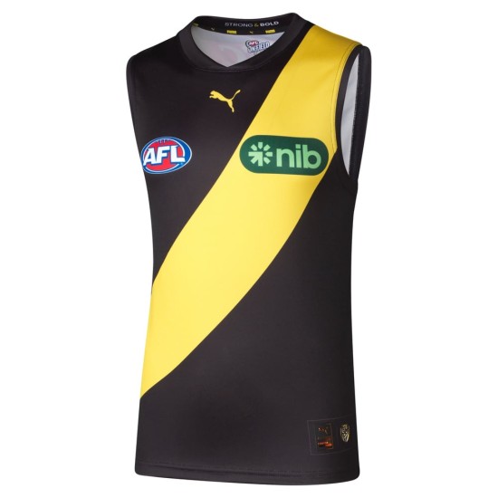 Men's Richmond Tigers 2025 Home Guernsey Men's Richmond Tigers 2025 Home Guernsey