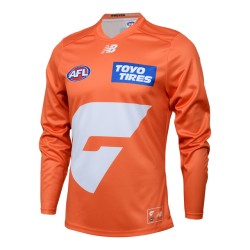 Women's GWS Giants 2025 Away Long Sleeve Guernsey