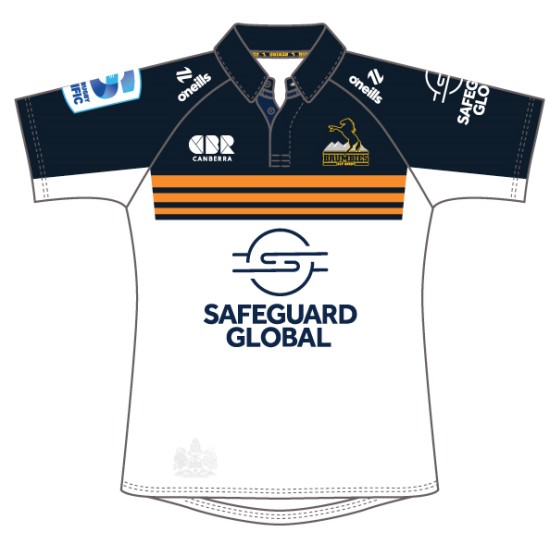 Kid's ACT Brumbies 2025 Home Shirt Kid's ACT Brumbies 2025 Home Shirt