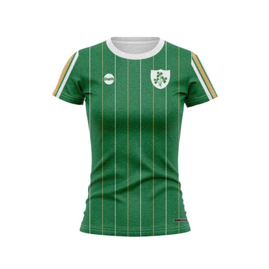 Women's Ireland Rugby 1983/1984 Home Retro Shirt Women's Ireland Rugby 1983/1984 Home Retro Shirt