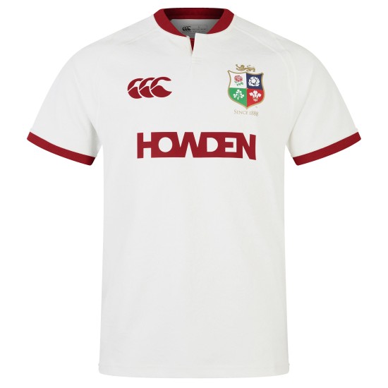 Women's British & Irish Lions 2025 Training Shirt - White Women's British & Irish Lions 2025 Training Shirt - White