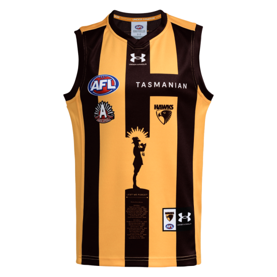 Women's Hawthorn Hawks 2026 ANZAC Guernsey