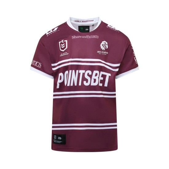 Kid's Manly-Warringah Sea Eagles 2024 Home Shirt Kid's Manly-Warringah Sea Eagles 2024 Home Shirt
