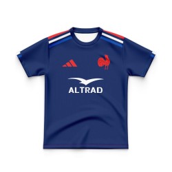 Kid's France Rugby 2024/25 Home Shirt