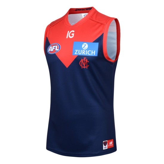 Men's Melbourne Demons 2024 Home Guernsey