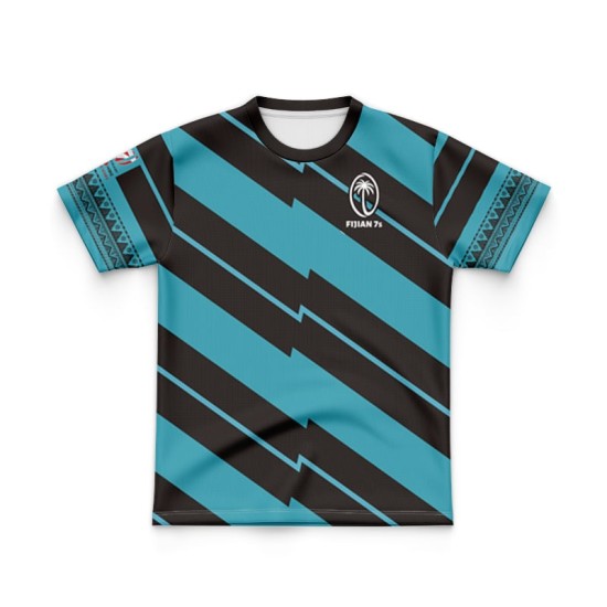 Kid's Fiji Rugby 2022 Away Shirt Kid's Fiji Rugby 2022 Away Shirt