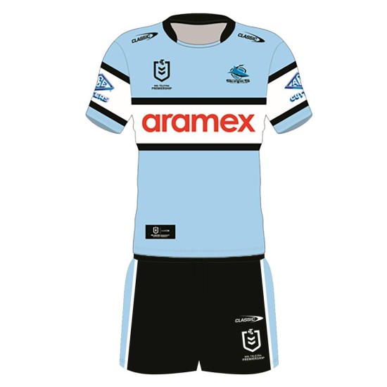 Kid's Cronulla-Sutherland Sharks 2024 Home Kit Kid's Cronulla-Sutherland Sharks 2024 Home Kit