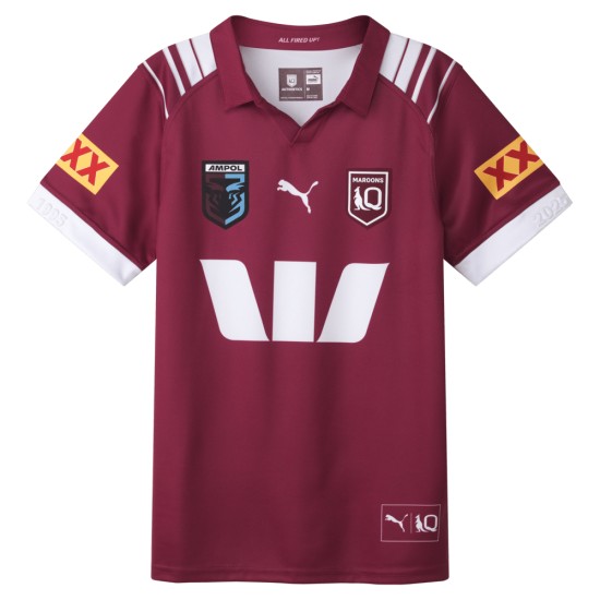 Men's QLD Maroons 2025 Home Shirt Men's QLD Maroons 2025 Home Shirt