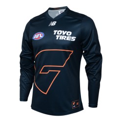 Men's GWS Giants 2025 Third Never Surrender Long Sleeve Guernsey