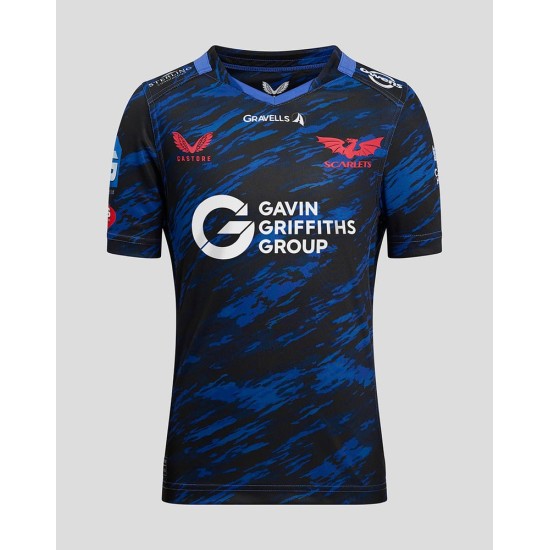 Kid's Scarlets 2024/25 Away Shirt Kid's Scarlets 2024/25 Away Shirt