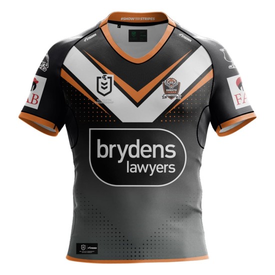 Kid's Wests Tigers 2024 Home Shirt Kid's Wests Tigers 2024 Home Shirt