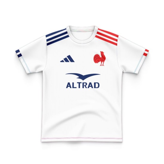 Kid's France Rugby 2024/25 Away Shirt