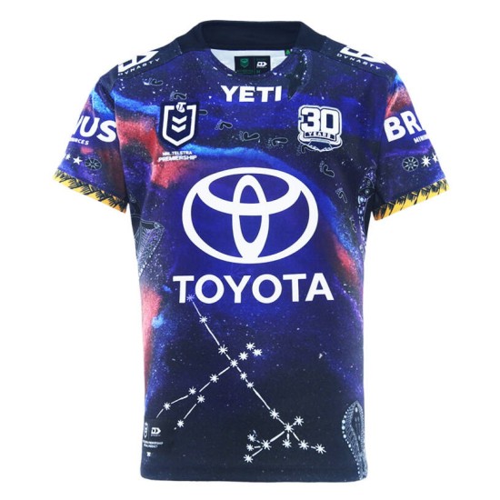 Men's North Queensland Cowboys 2025 Indigenous Shirt Men's North Queensland Cowboys 2025 Indigenous Shirt