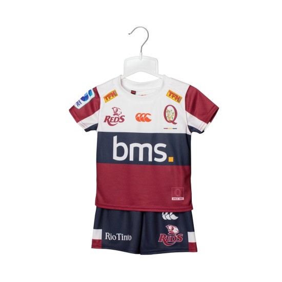 Kid's Queensland Reds 2025 Home Kit