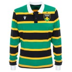 Men's Northampton Saints 2025/26 Home Long Sleeve Shirt Men's Northampton Saints 2025/26 Home Long Sleeve Shirt