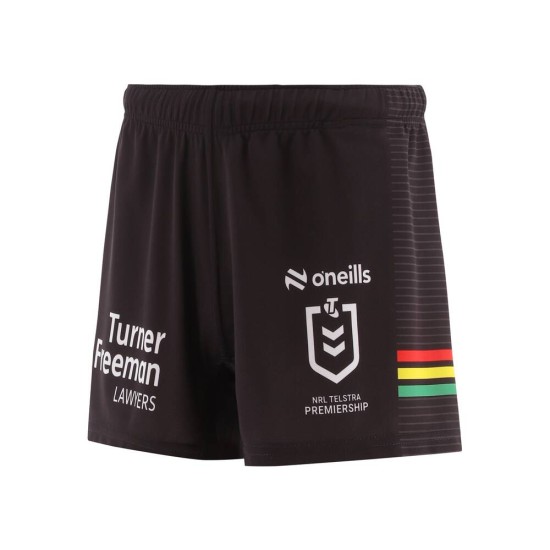 Kid's Penrith Panthers 2026 Home Shorts Kid's Penrith Panthers 2026 Home Shorts