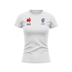Women's France Rugby 2023 Away White Shirt