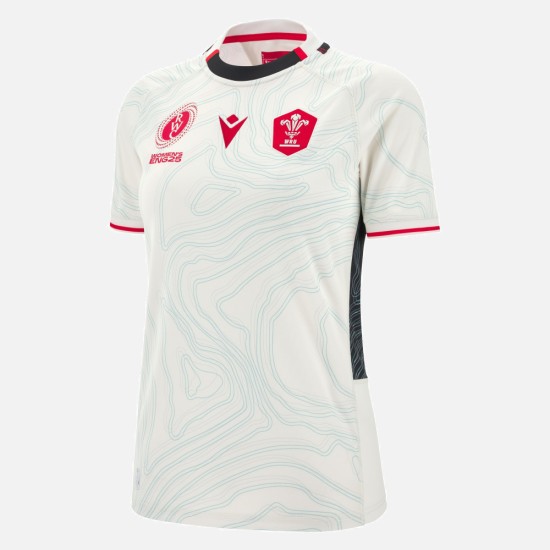 Women's Wales Rugby 2025/26 WRWC Away Shirt Women's Wales Rugby 2025/26 WRWC Away Shirt
