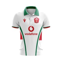 Men's Wales Rugby 2024 Away Polo Shirt